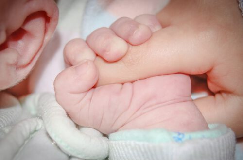 Baby Holding Finger